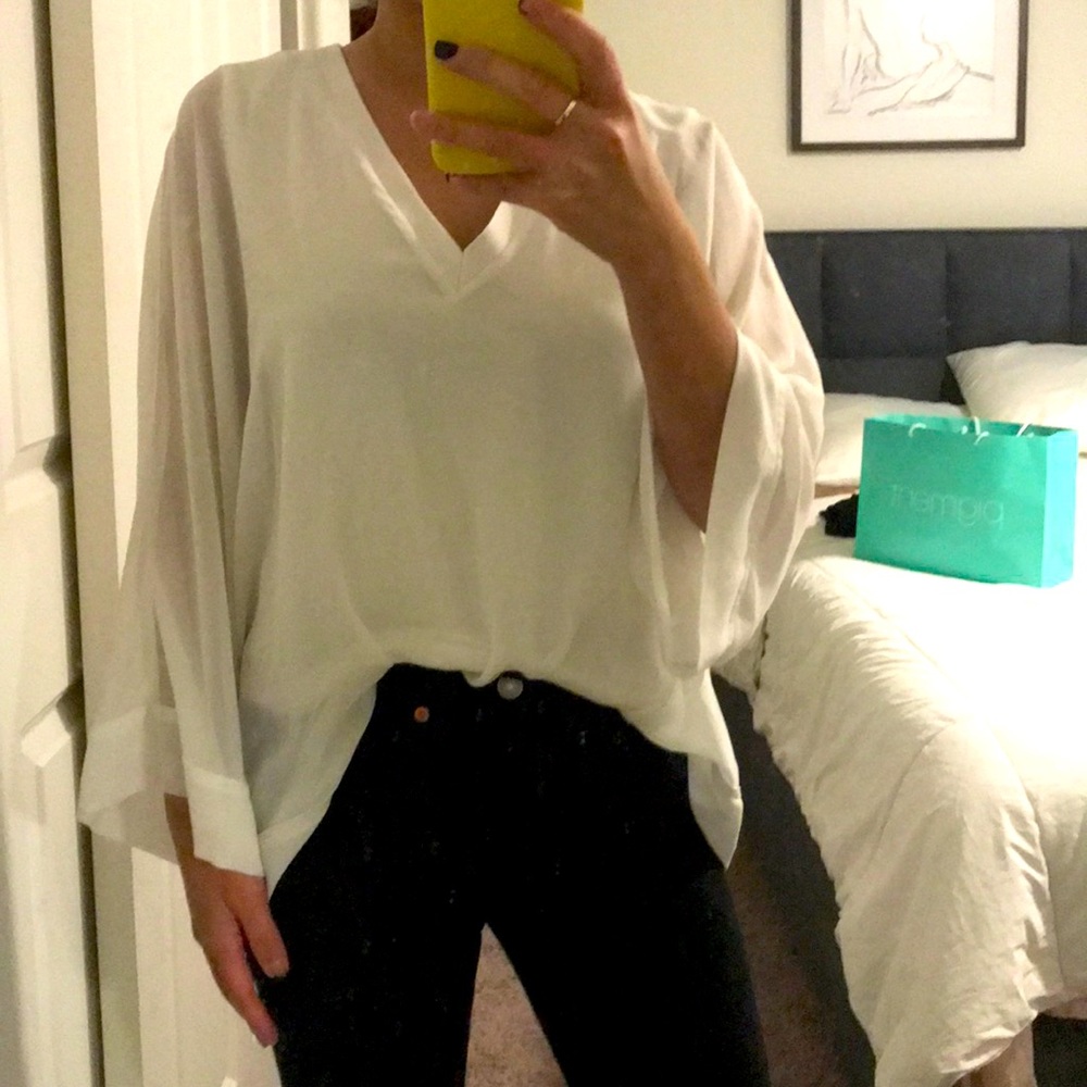 Zara Chiffon Top